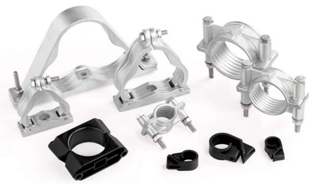 Aluminium & PVC Cable Cleats